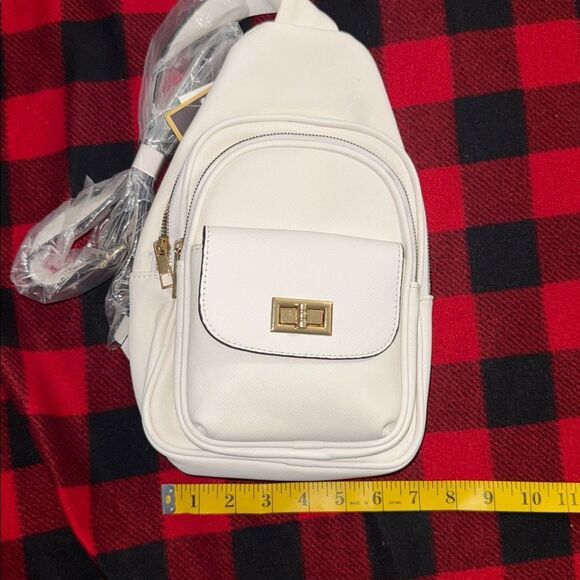 Elegant White Crossbody Bag main image 8
